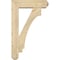 Ekena Millwork Imperial Craftsman Rough Sawn Bracket w/ Offset Brace, Douglas Fir, 6"W x 20"D x 32"H BKT0604X20X32IMP04RDF - alternate 2